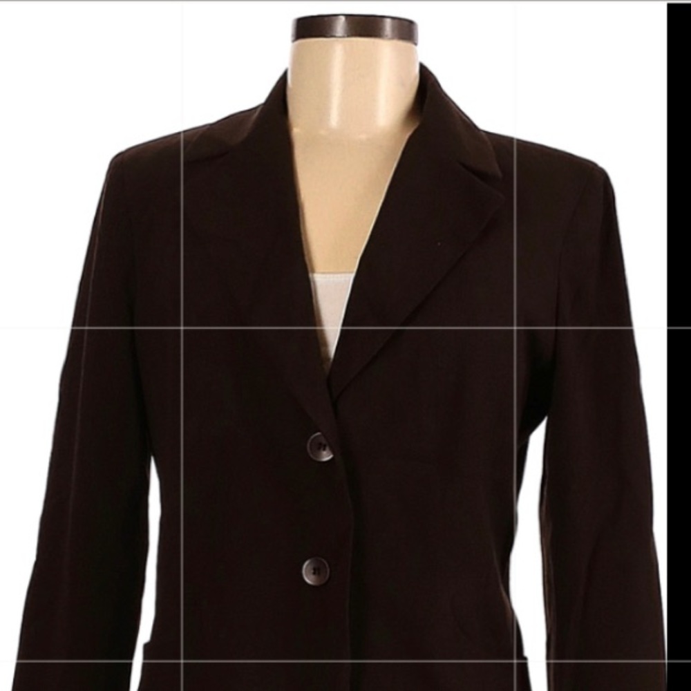 Jones & Co Chocolate Brown Blazer